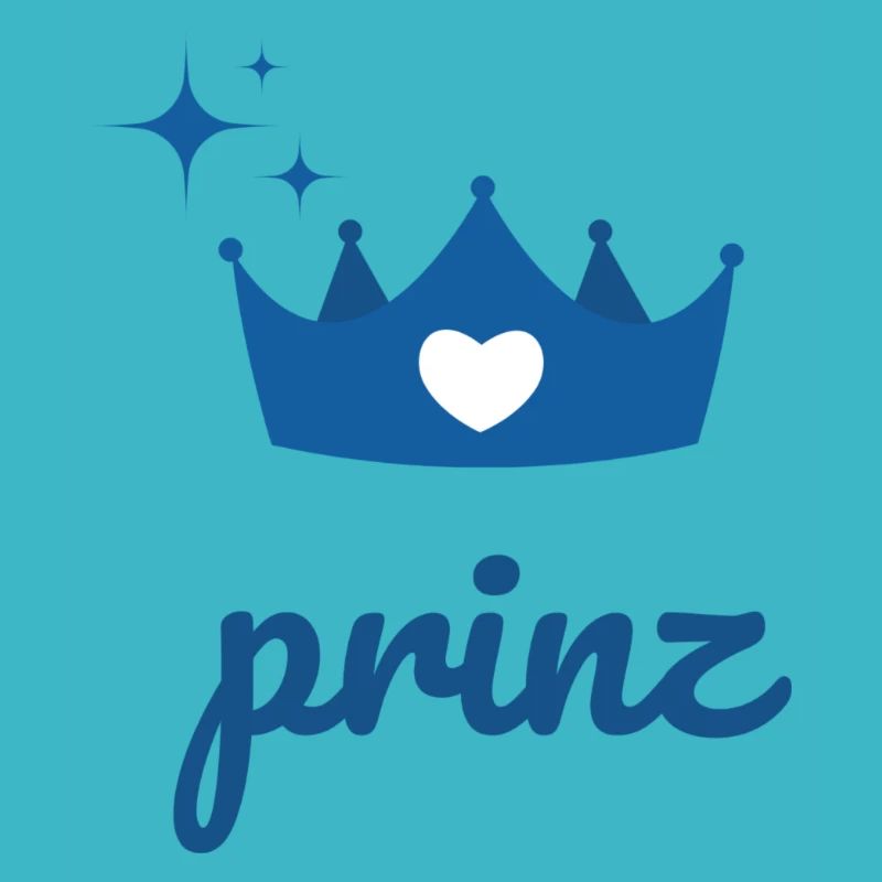 Prinz - Der einzige Prinz mit Krone in Blau