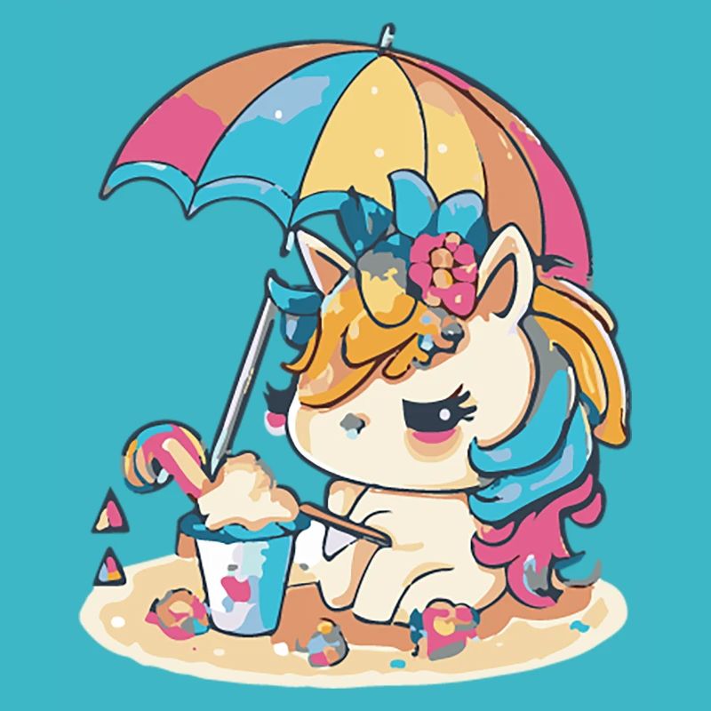 Sommer-Regenbogen - Ein Spiel aus Farben