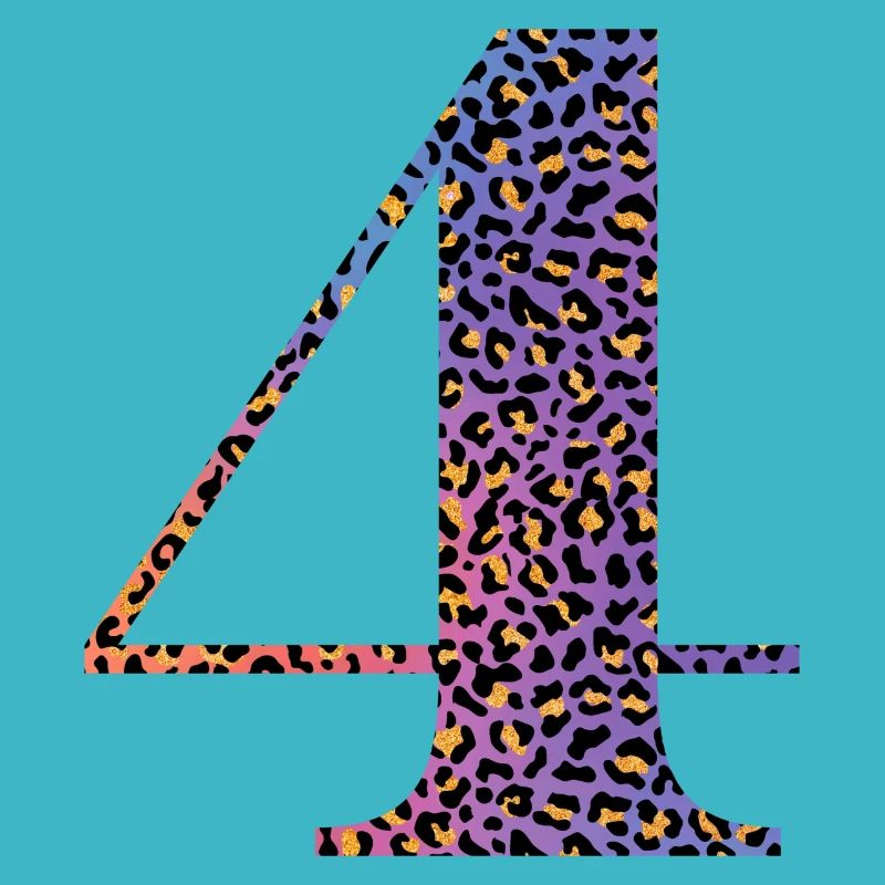 4e anniversaire léopard