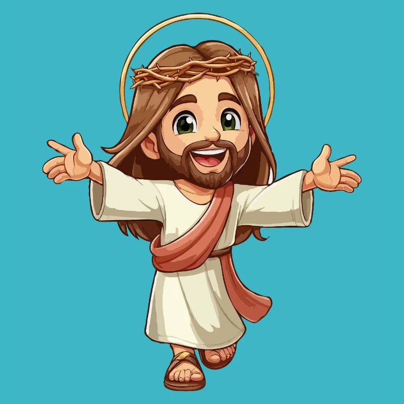 Joyeux jeune Jésus