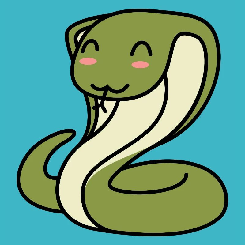 Serpent Cobra Comic Animal