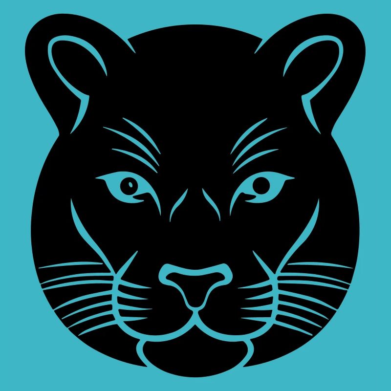 Kopf des Panthers