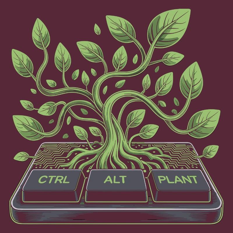 ctrl alt plant Garten Design