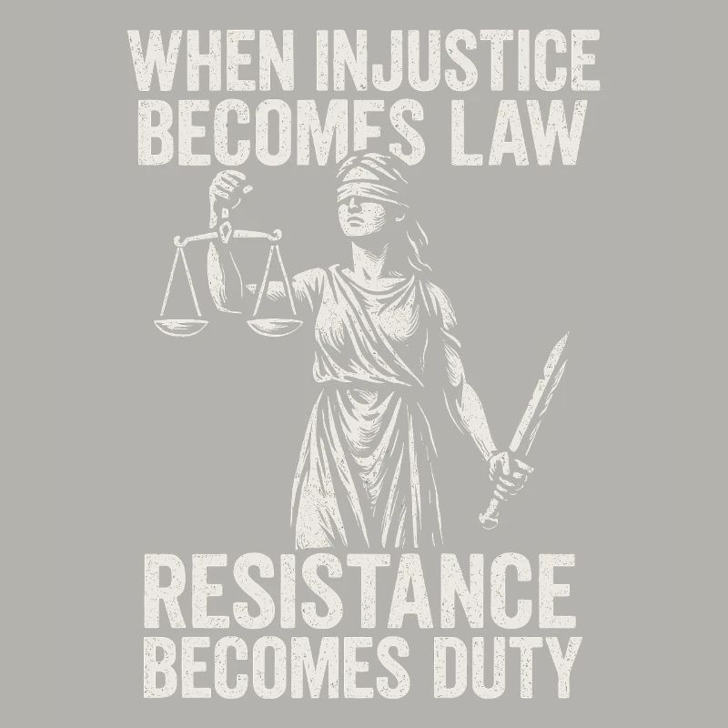 Quand l’injustice devient juste, la résistance devient