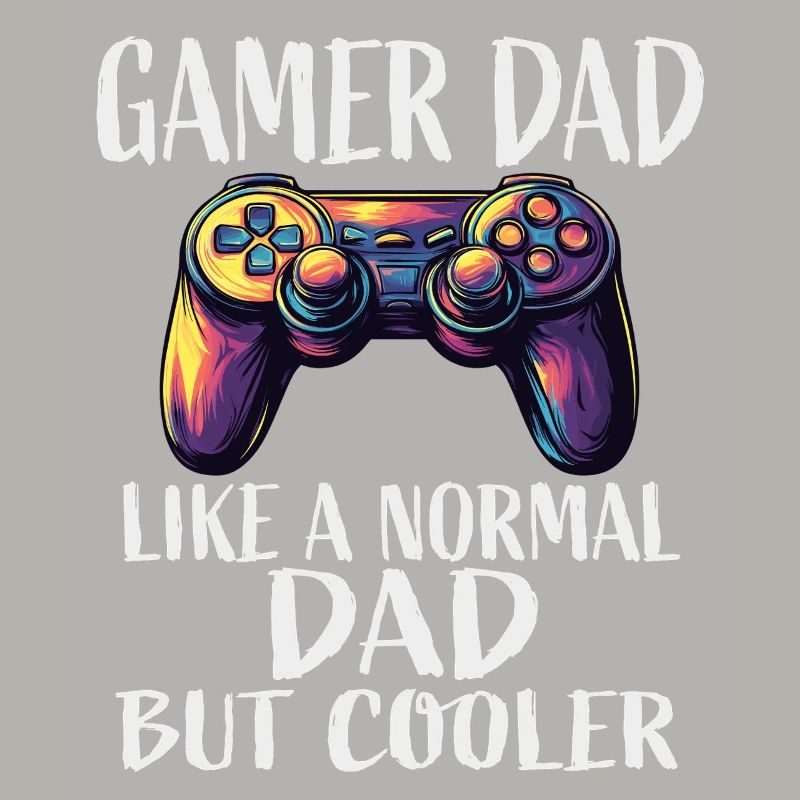 Gamer Dad Cooler Controller Spruch