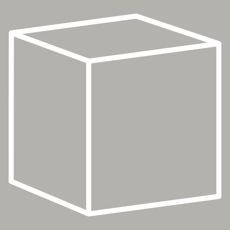 Cube blanc