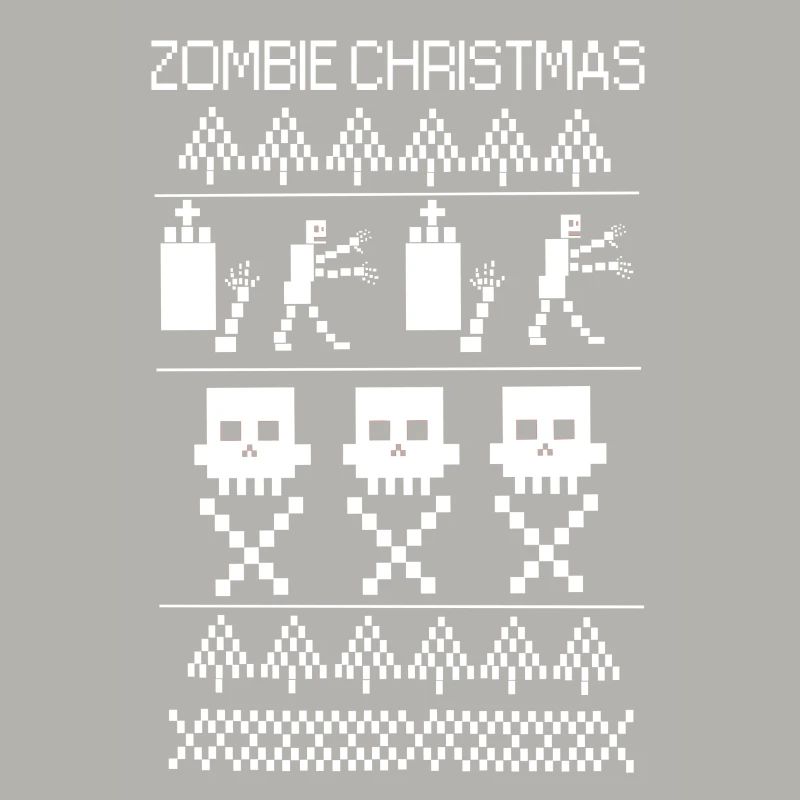 pull noel zombiechristmas