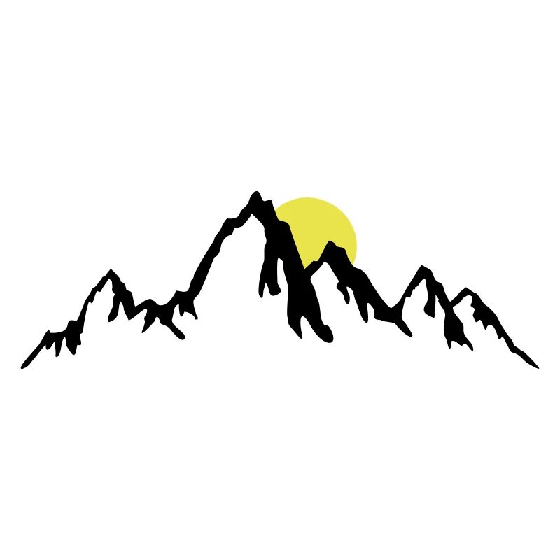 Mountains, mountains and sun