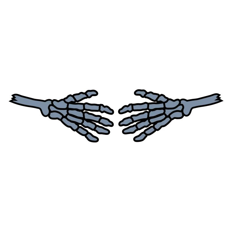 Shaking Hands Skeleton Halloween