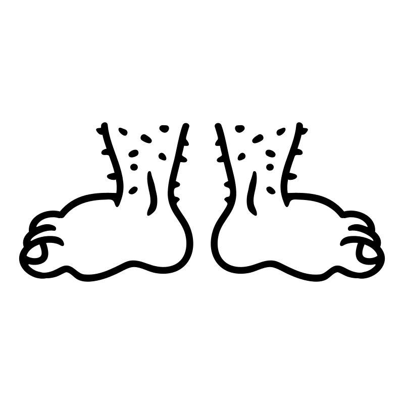 Füße - Line