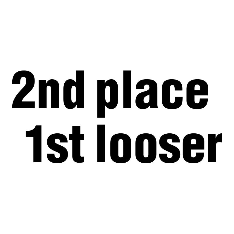 2nd place - 1st looser