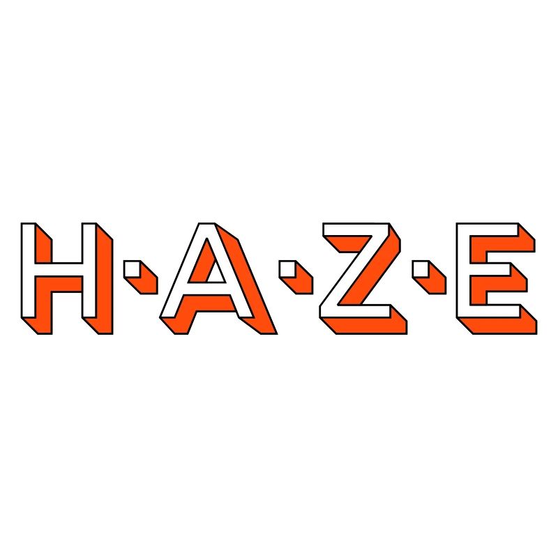 Schriftzug Haze