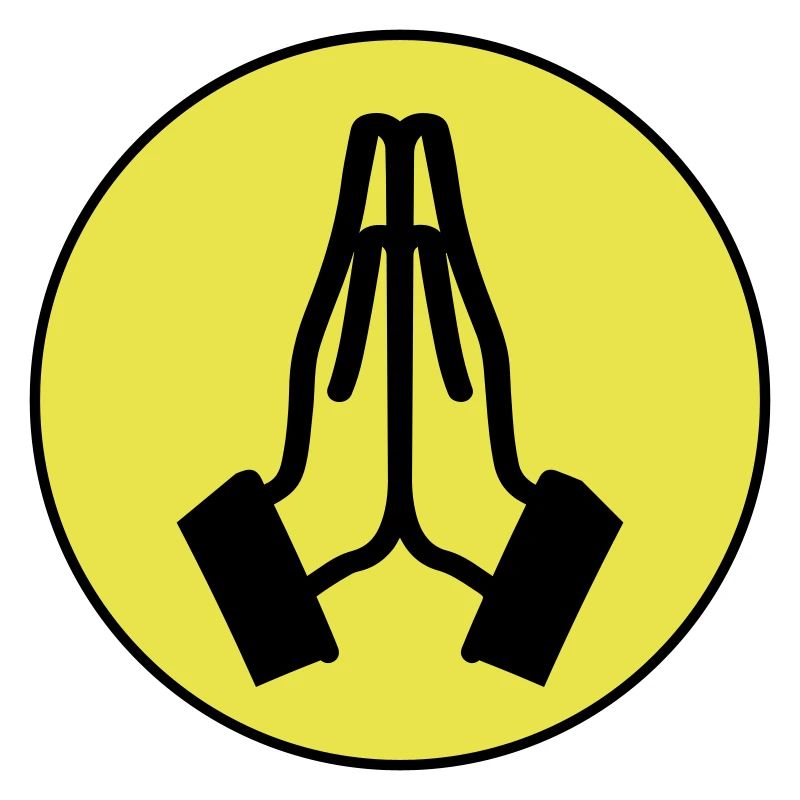 Pray Hands Circle