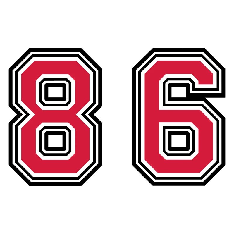 86 Symbole numérique