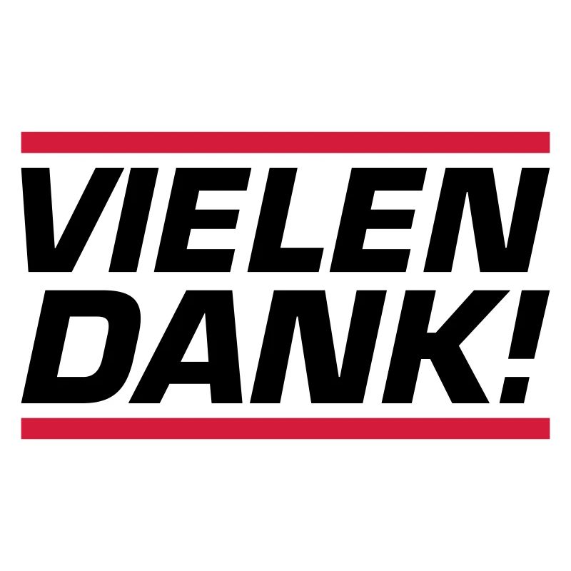 Vielen Dank Danke