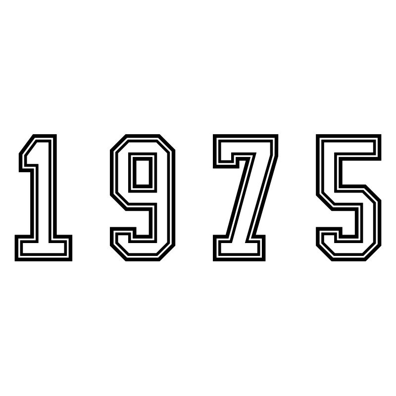 1975 Year Number