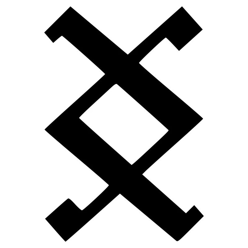 Wikinger Rune - Wo ein Wille ist ist auch ein Weg