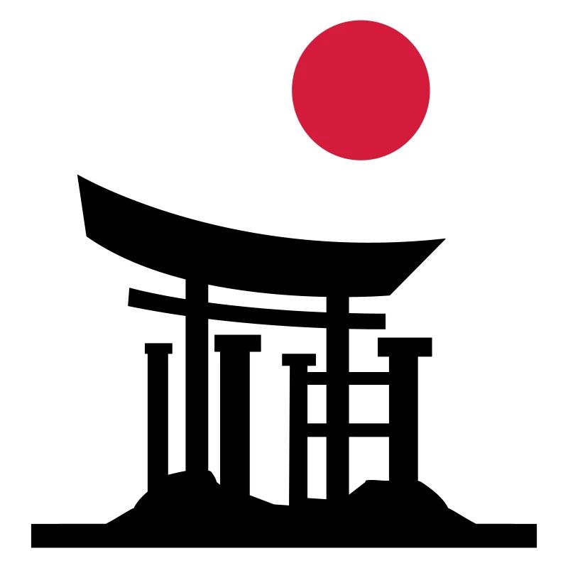 japan gate silhouette 01