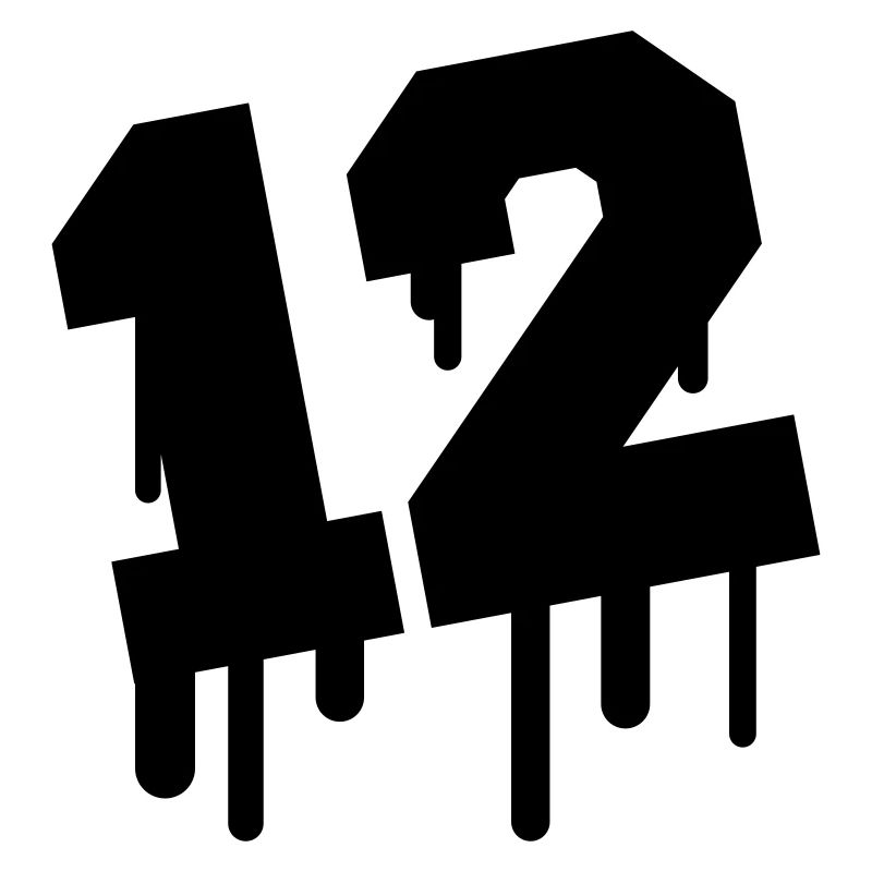 Number 12 Graffiti