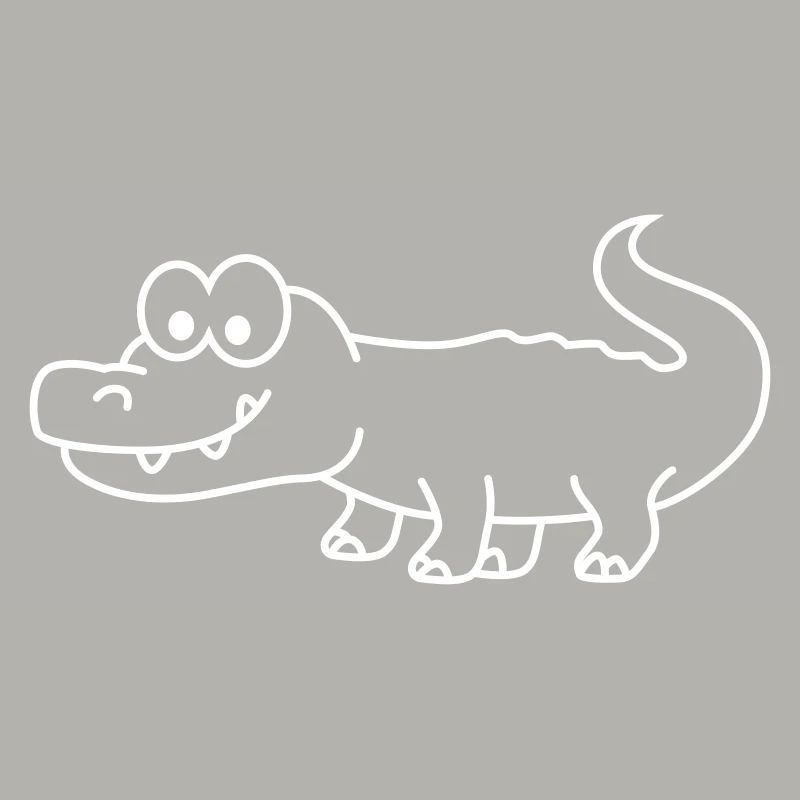 Alligator Comic Tier