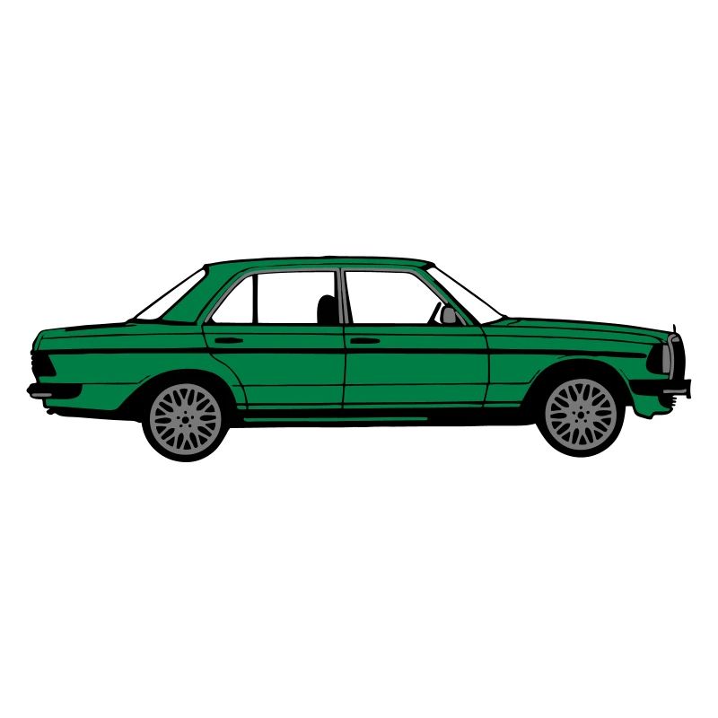 MB W123 ,Youngtimer ,Oldtimer, seitlich ..(25)