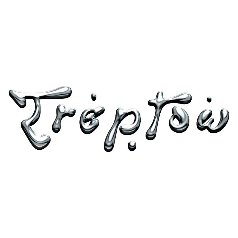 Treptow Liquid Chrome Typography
