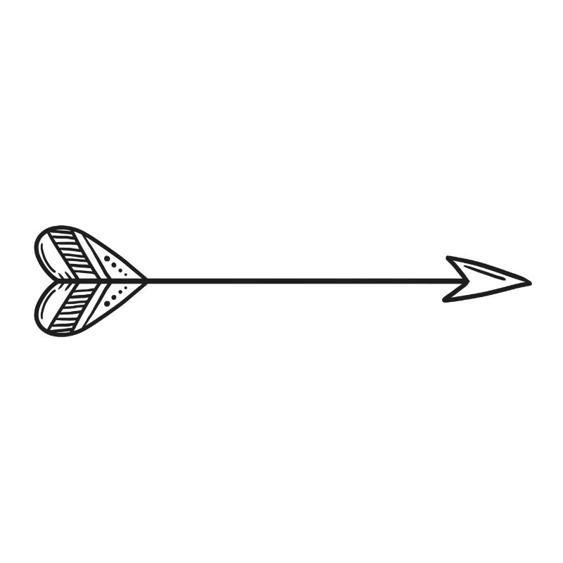 Arrow with heart