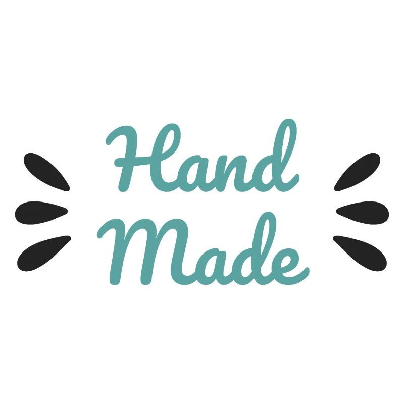 Hand Made Script Style Minimalist Craft Shirt