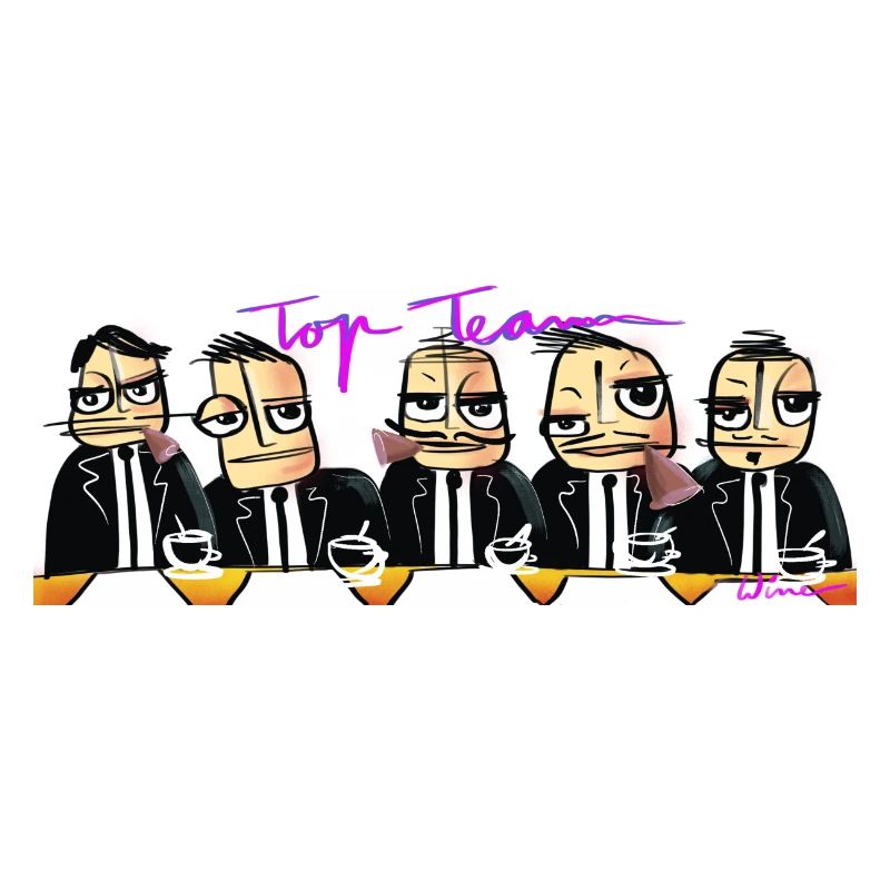 Kaffeebecher - Top Team