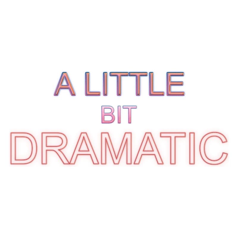 A Little Bit Dramatic kind diva königin besonders