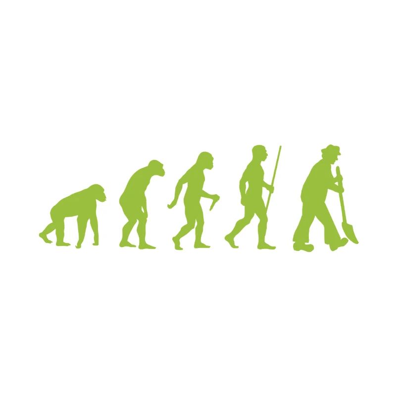 Evolution - vom Urmensch zum Gartenfreund