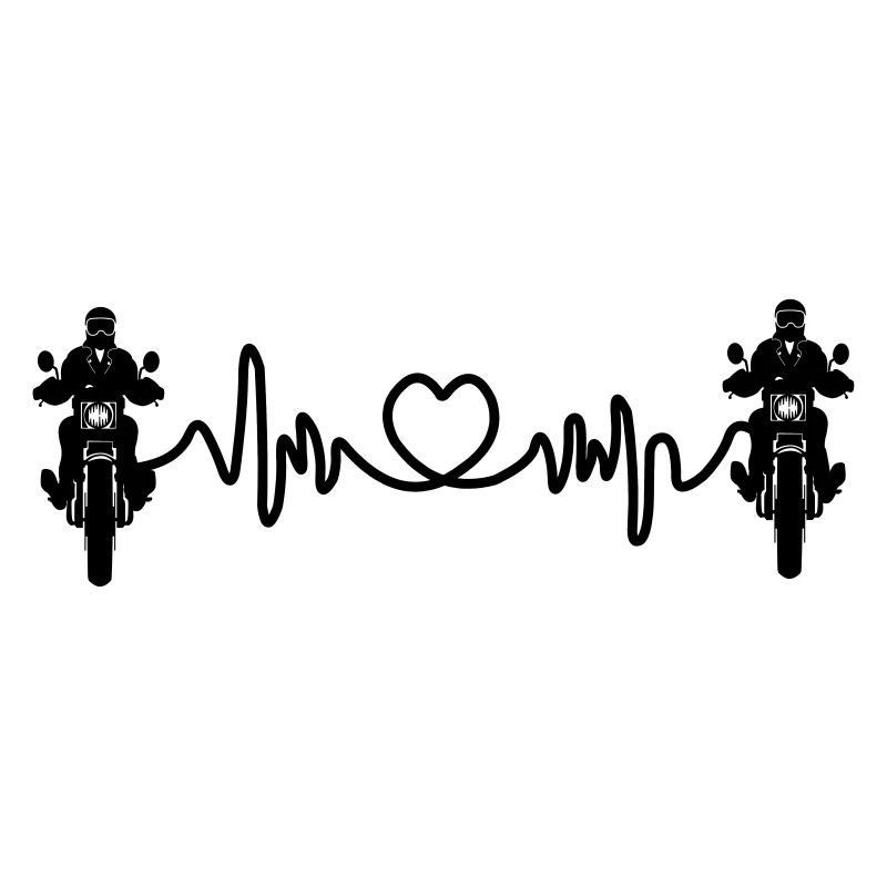 Motorcycle front view cardio motor enthusiast