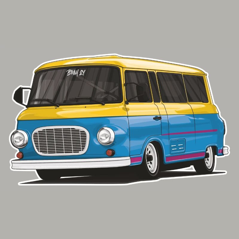 Barkas B1000 // Illustration