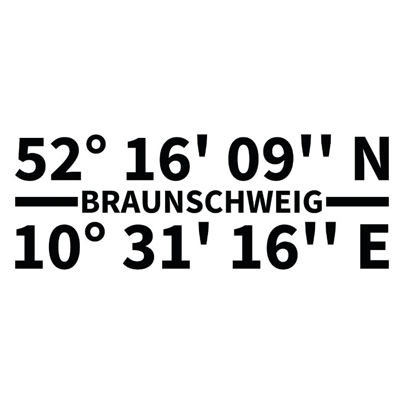 Braunschweig coordinates