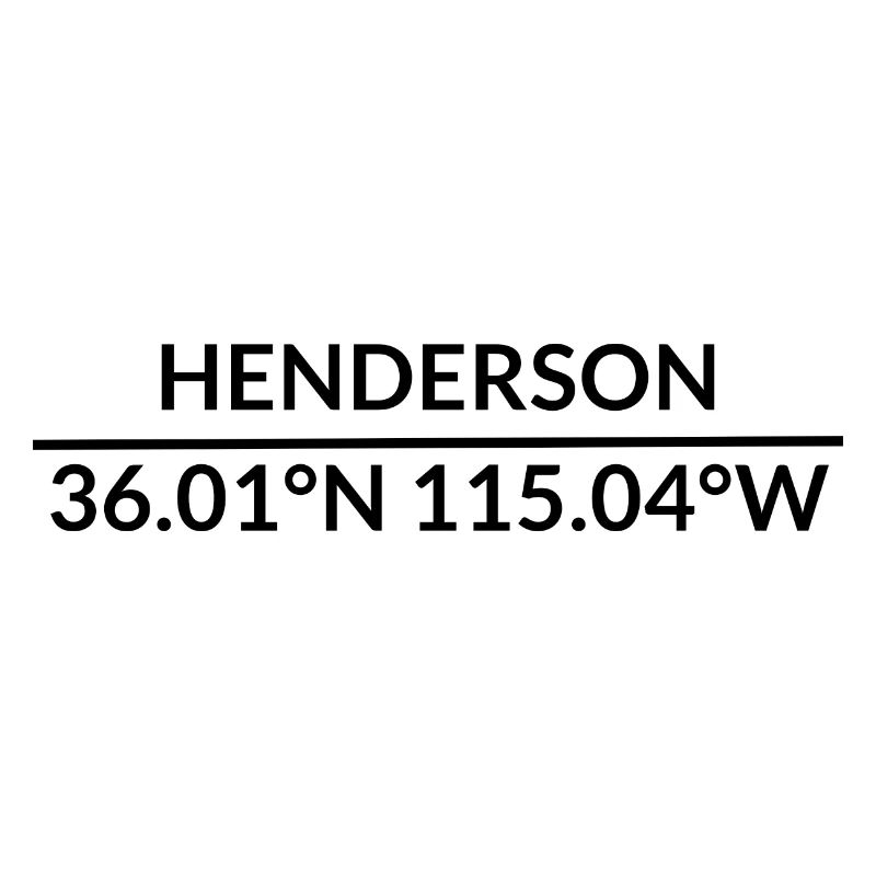 Henderson, Nevada, USA Coordinates