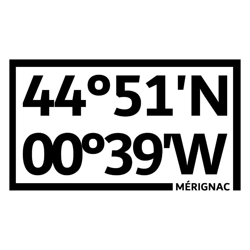 Mérignac coordinates