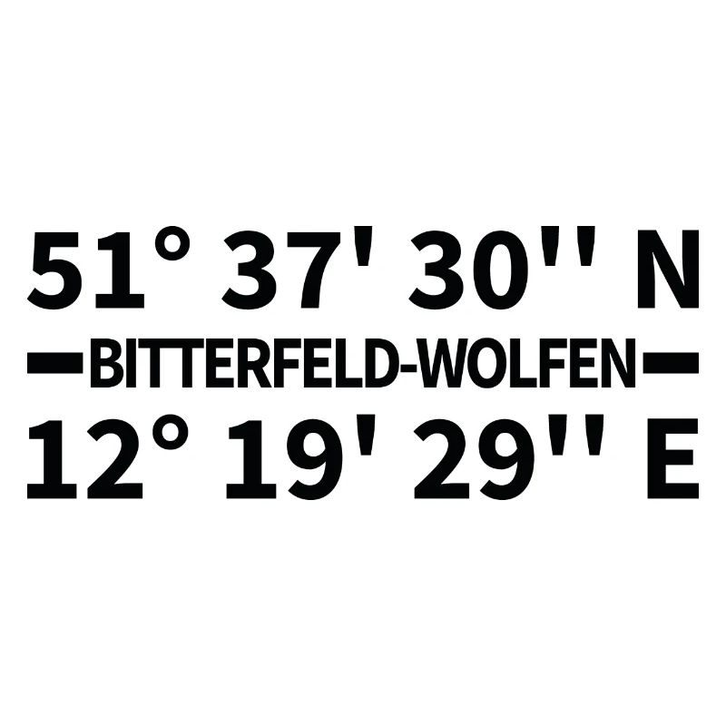 Coordonnées de Bitterfeld-Wolfen