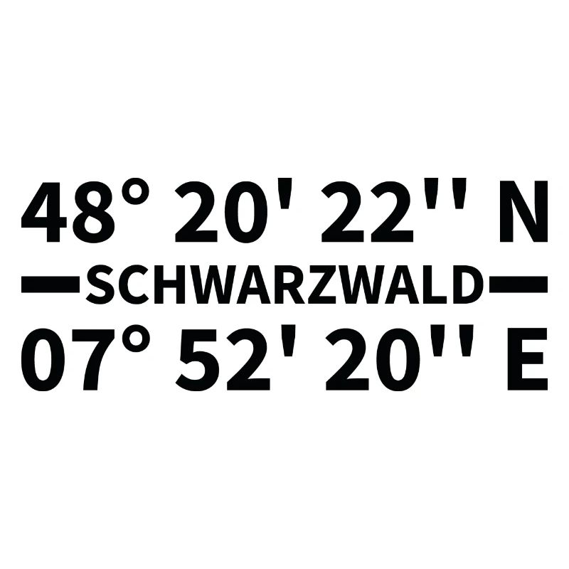 Black Forest coordinates