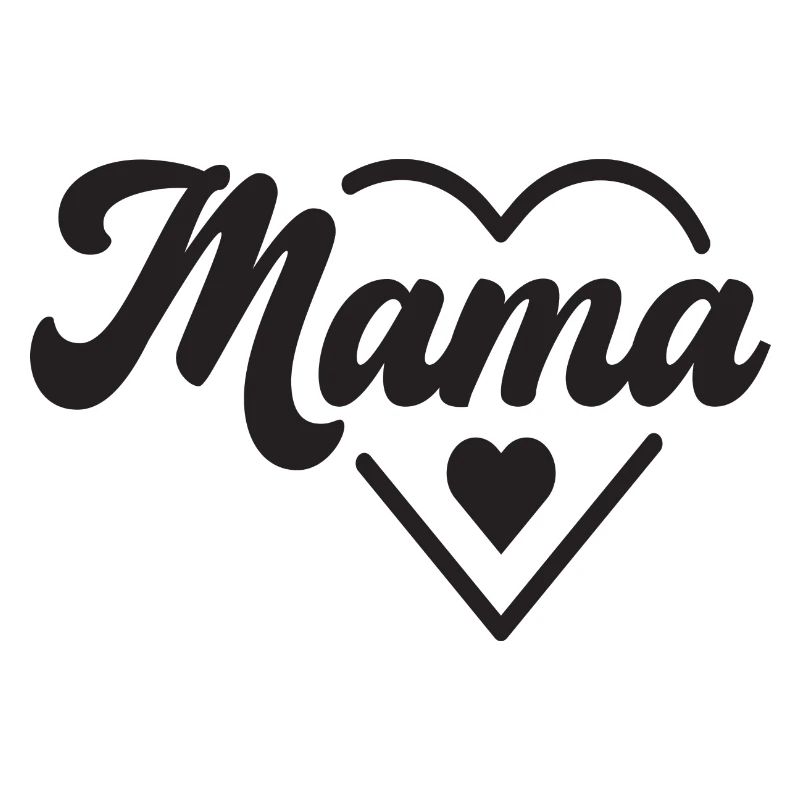 Mama Motiv | Muttertags- oder Geburtstagsgeschenk