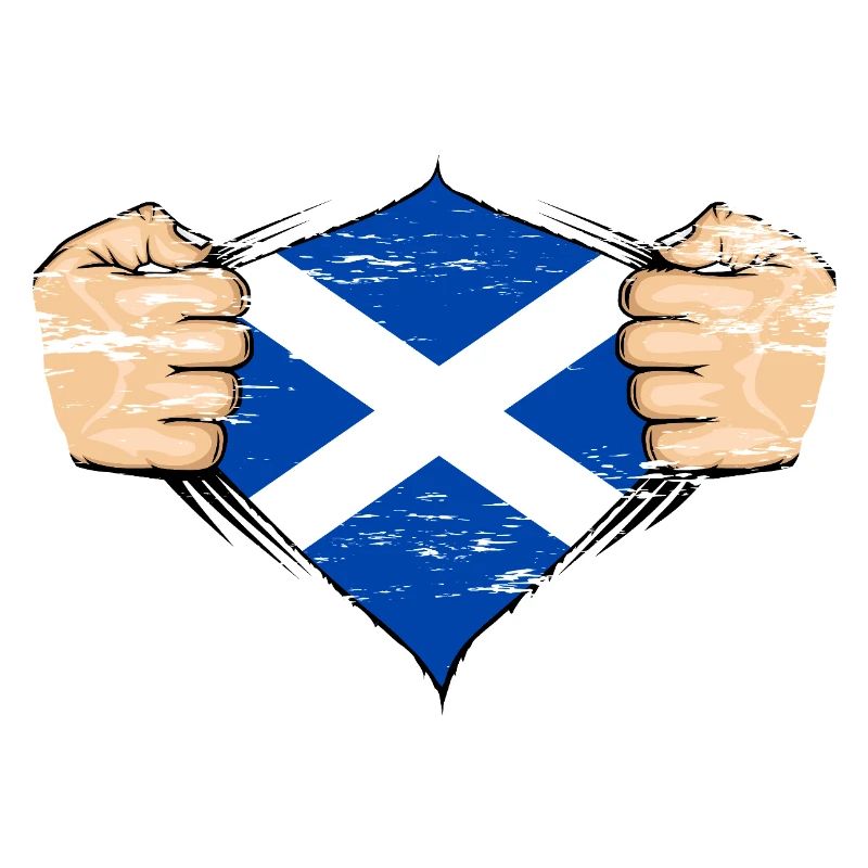Drapeau de l’Écosse utilisé