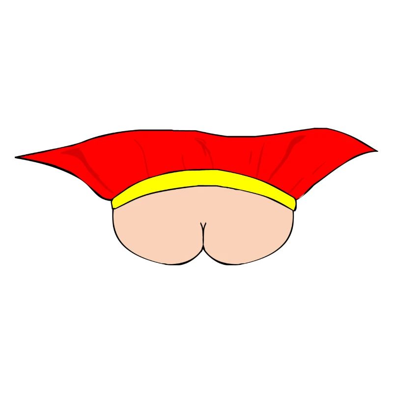 Flying Bum (face dessus) - pas de texte