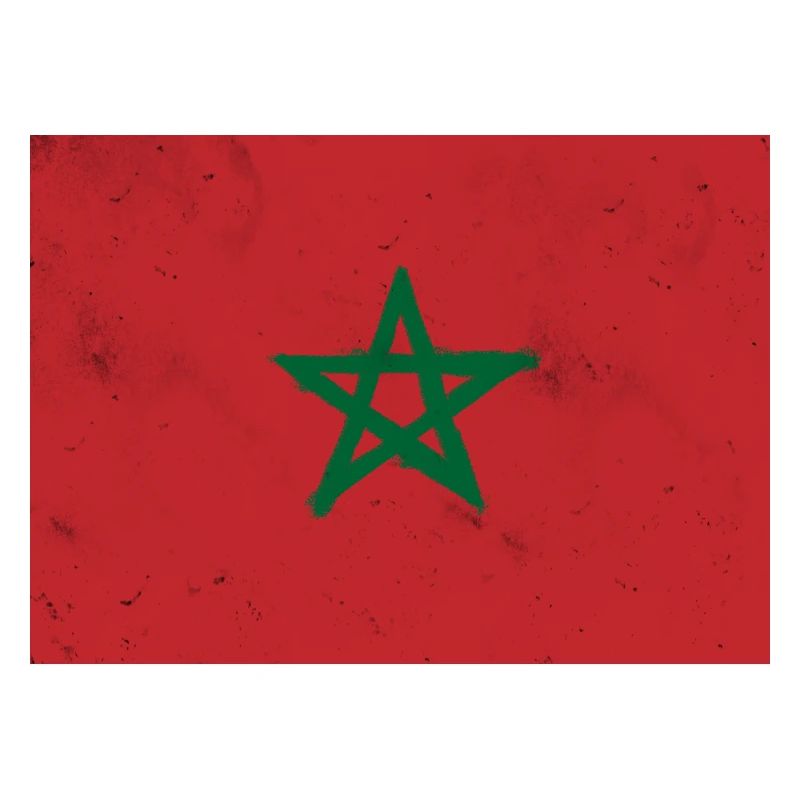 Flagge von Marokko