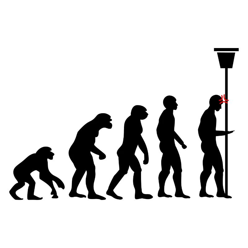 Funny Evolution Design Phone