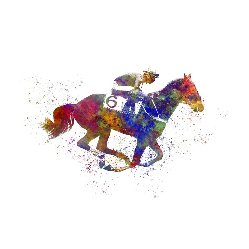 Cavalier à cheval