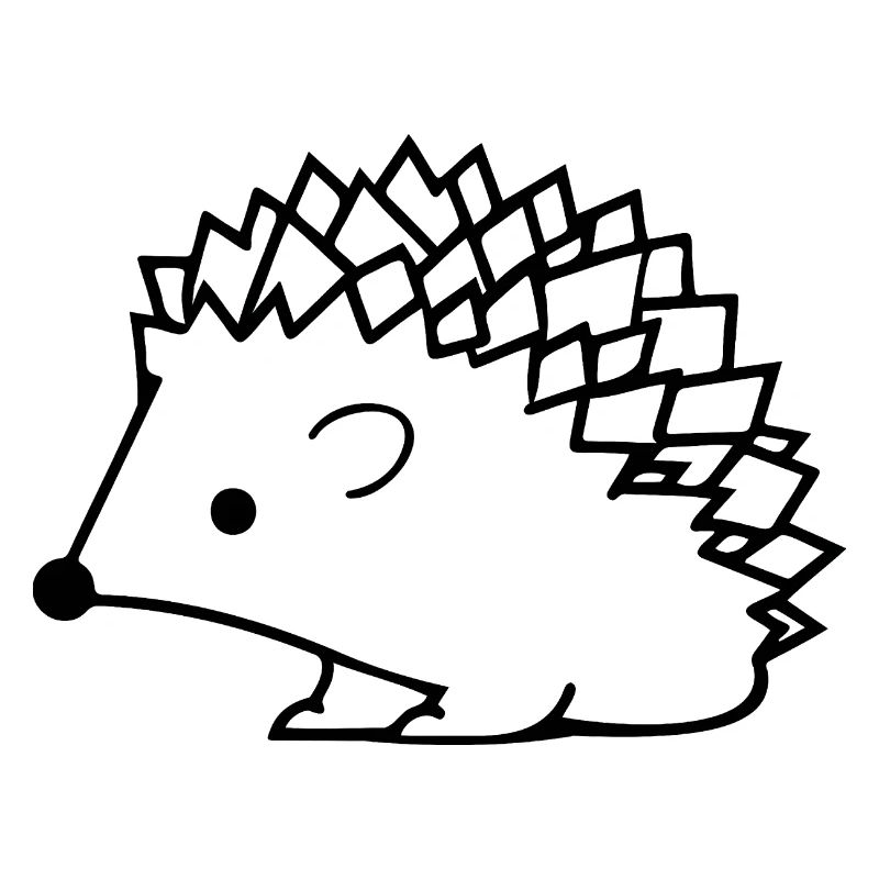 Igel Wald Stachelig Tier