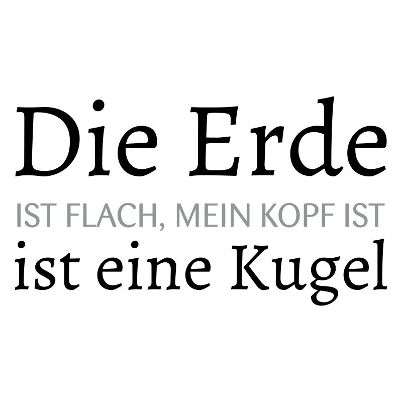 Die Erde ist flach