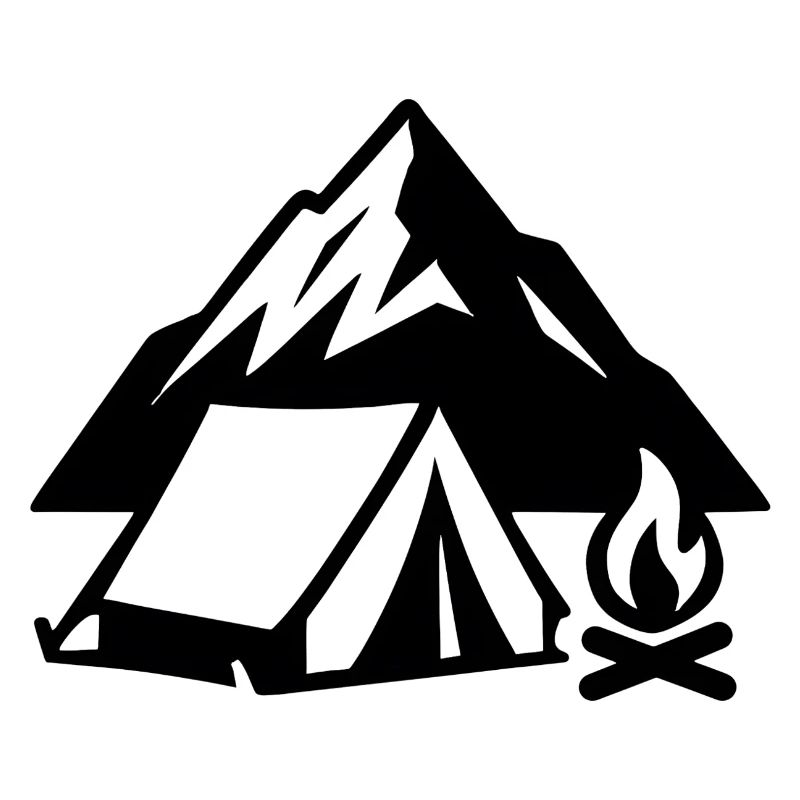 Mountain Camping Tent Fire Summit