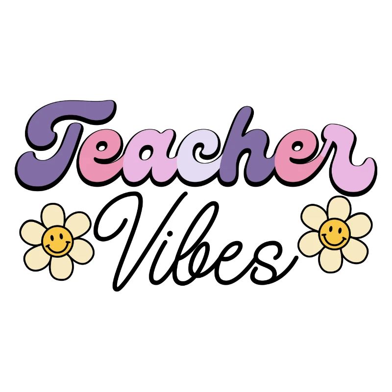Vibes D'Enseignant Humour Prof Enseignant