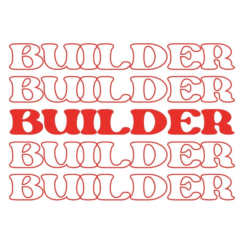 Builder Constructor Maker Carpenter Mason