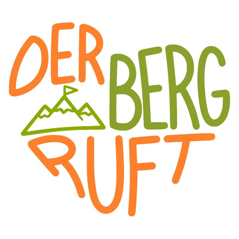 Der Berg Ruft Herzdesign